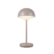 Hinata 12" Cordless Table Lamp in Moonstone Gray
