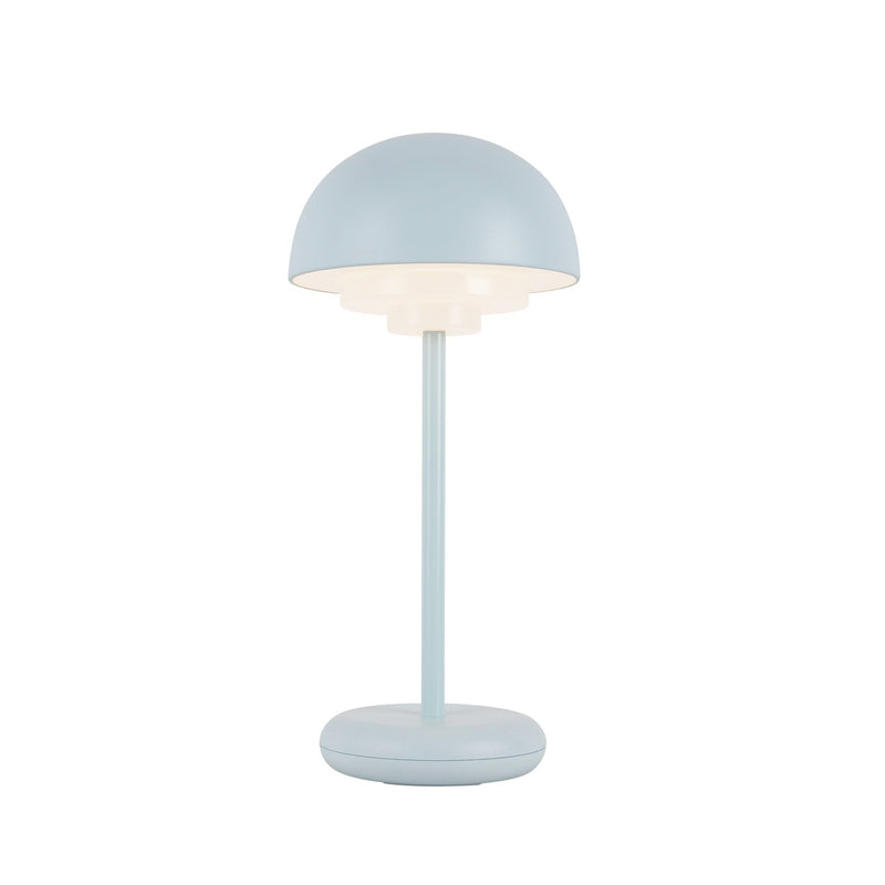 Hinata 12" Cordless Table Lamp in Sky Blue