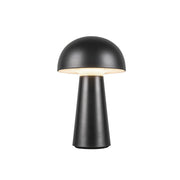 Asher 8" Cordless Table Lamp in Black