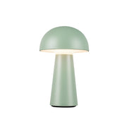 Asher 8" Cordless Table Lamp in Sage Green