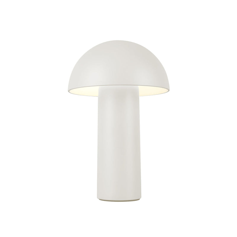 Setas 10" Cordless Table Lamp in Cream