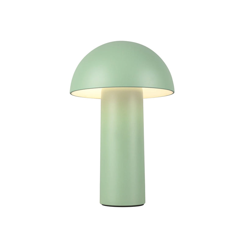 Setas 10" Cordless Table Lamp in Sage Green