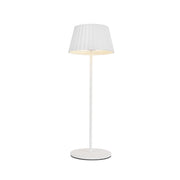 Dario 14" Cordless Table Lamp in White