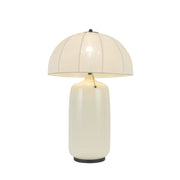 Crosby 18" Table Lamp in Matte Black