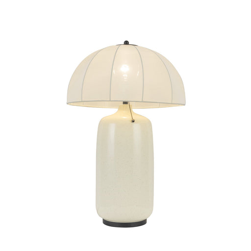 Crosby 18" Table Lamp in Matte Black