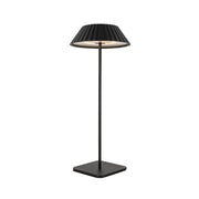 Pela 14" Cordless Table Lamp in Black