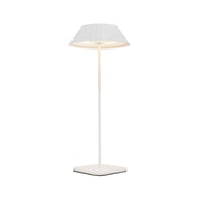 Pela 14" Cordless Table Lamp in White