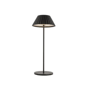Zola 14" Cordless Table Lamp in Black