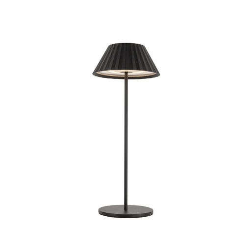 Zola 14" Cordless Table Lamp in Black