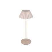 Zola 14" Cordless Table Lamp in Moonstone Gray