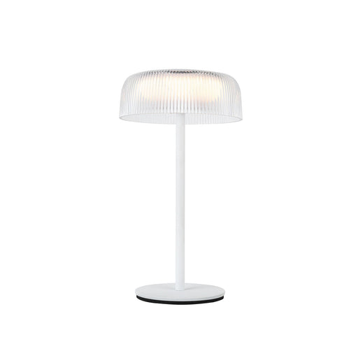 Brilla 11" Cordless Table Lamp in White