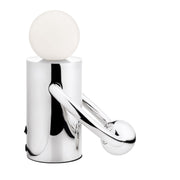 Septum 8" Table Lamp in Chrome