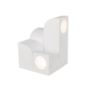 Gypsum 12" Table Lamp in White