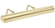 Classic Traditional 24" LED Plug-In Picture Light in Satin Brass
