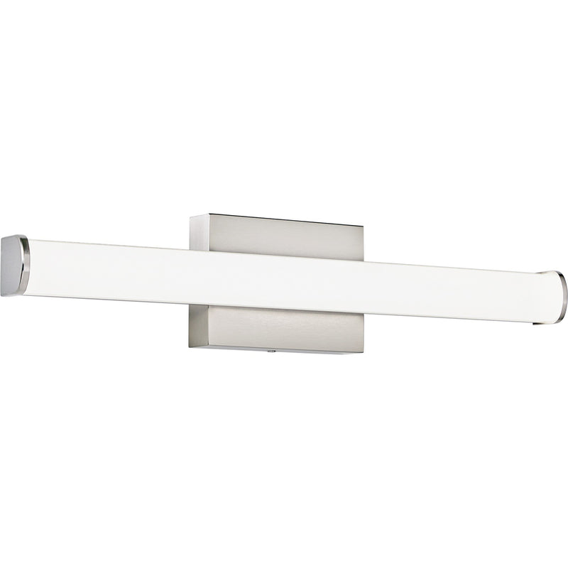 Basis 24 Bath Vanity Light in Satin Nickel