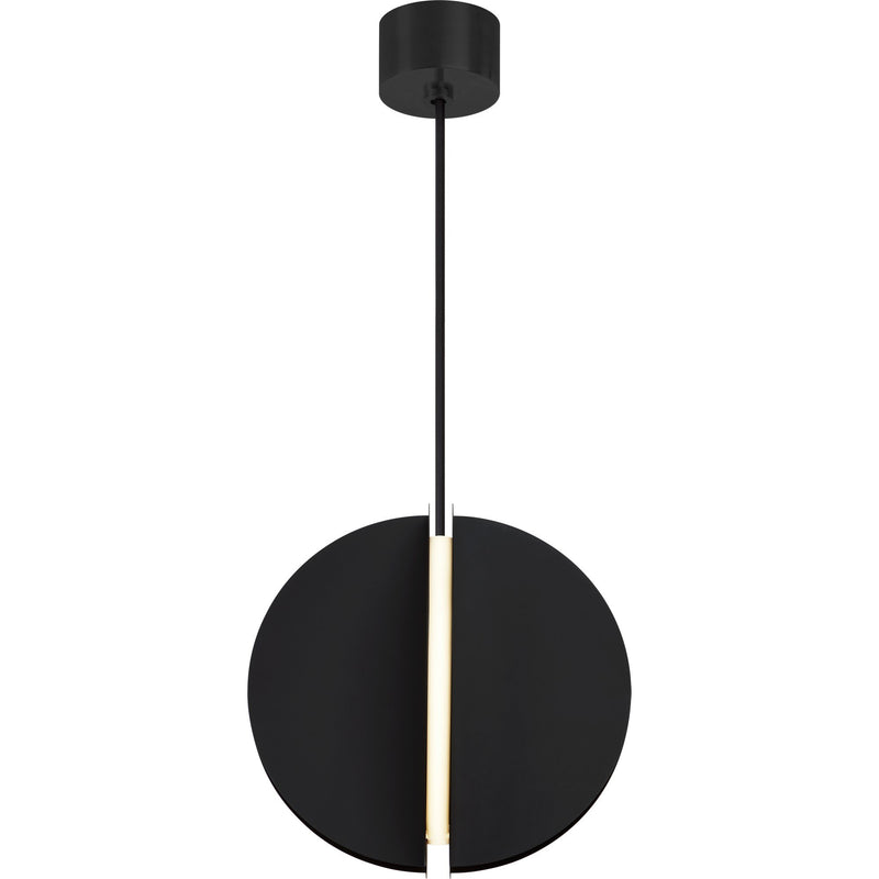Bau 18 Pendant in Nightshade Black
