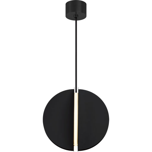 Bau 18 Pendant in Nightshade Black