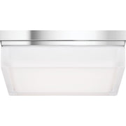 Boxie Large Flush Mount in Large Chrome