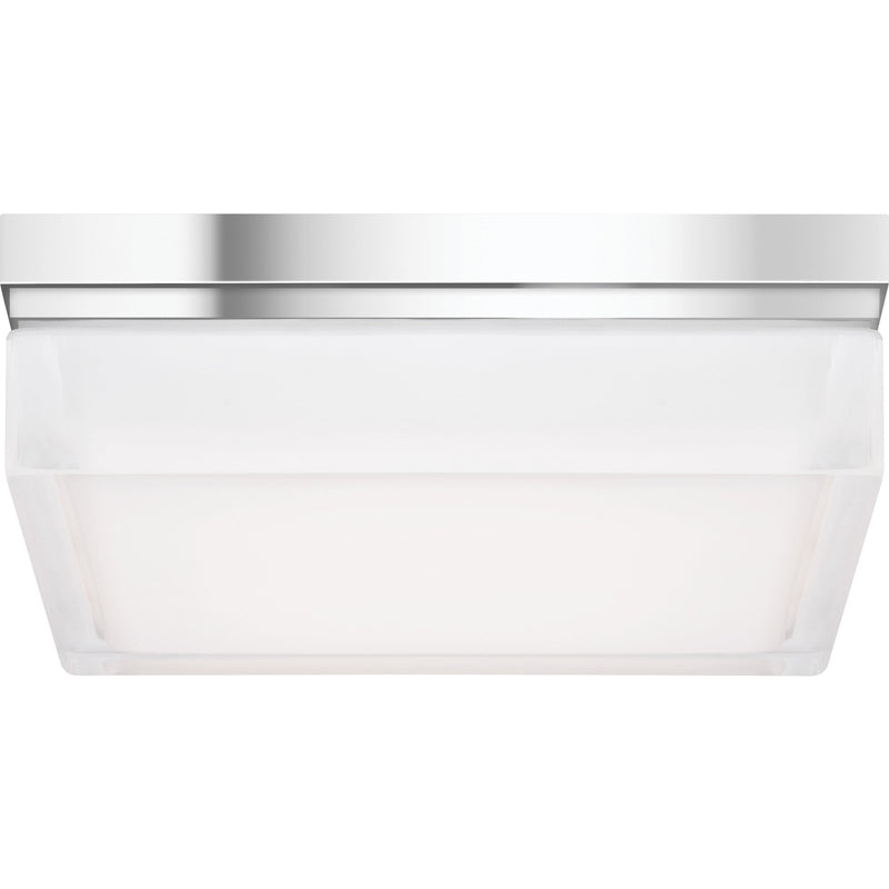 Boxie Large Flush Mount in Large Chrome
