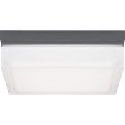 Boxie Large Outdoor Wall / Ceiling Light in Large Charcoal