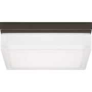 Boxie Small Outdoor Wall / Ceiling Light in Small Bronze