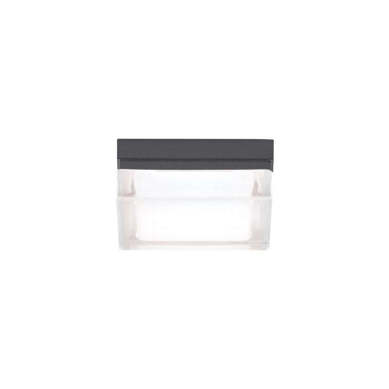 Boxie Small Outdoor Wall / Ceiling Light in Small Charcoal