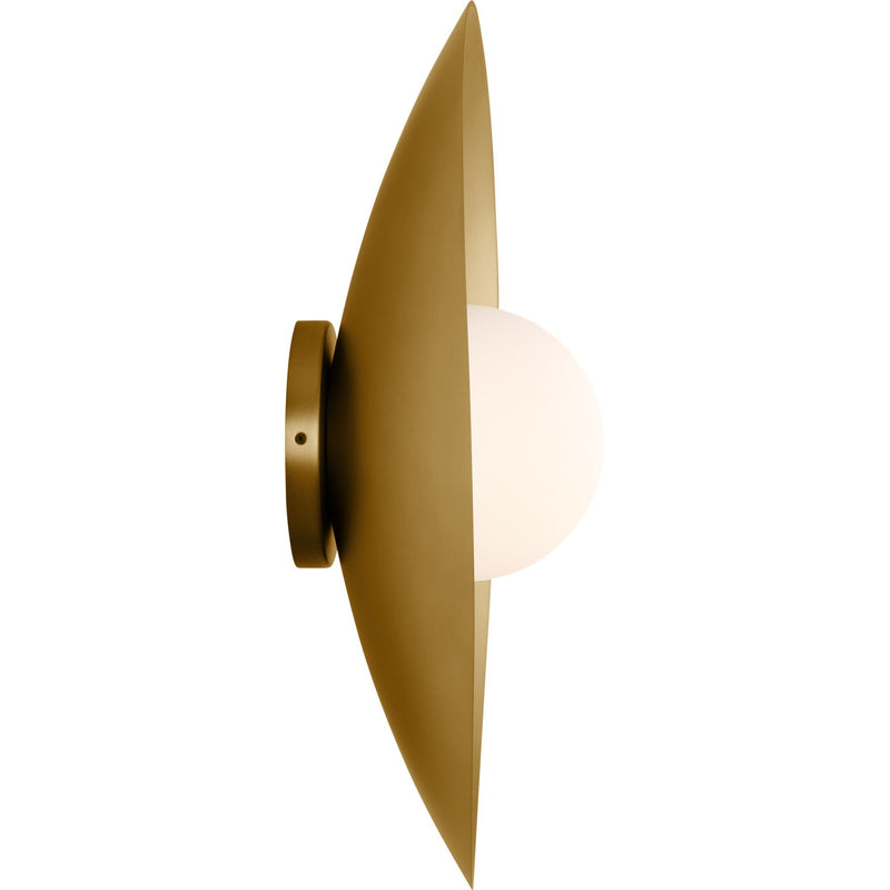 Joni 16 Wall Sconce in Plated Brass