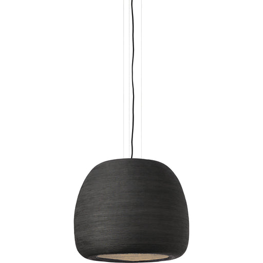 Karam Large Pendant in Large Black and Black