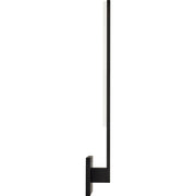 Klee 30 Wall Sconce in Nightshade Black Integrated