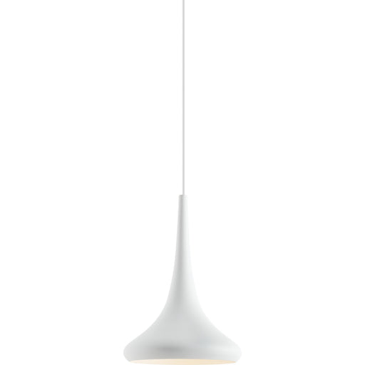Noema Pendant in Matte White