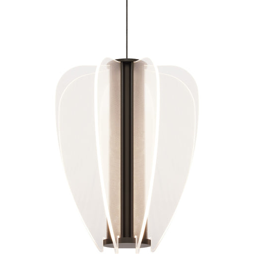 Mini Nyra Pendant in Nightshade Black
