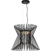 Syrma Pendant in Matte Black