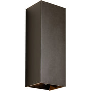 Vex 12 Outdoor Wall Sconce in Bronze