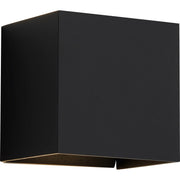 Vex 5 Outdoor Wall Sconce in Black