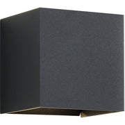Vex 5 Outdoor Wall Sconce in Charcoal