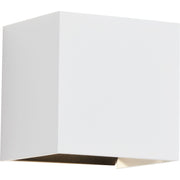 Vex 5 Outdoor Wall Sconce in White