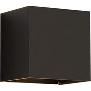Vex 5 Outdoor Wall Sconce in Bronze
