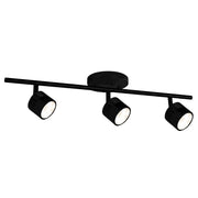 Lyra 22" Semi-Flush Mount in Black