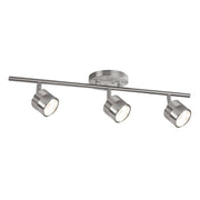 Lyra 22" Semi-Flush Mount in Brushed Nickel