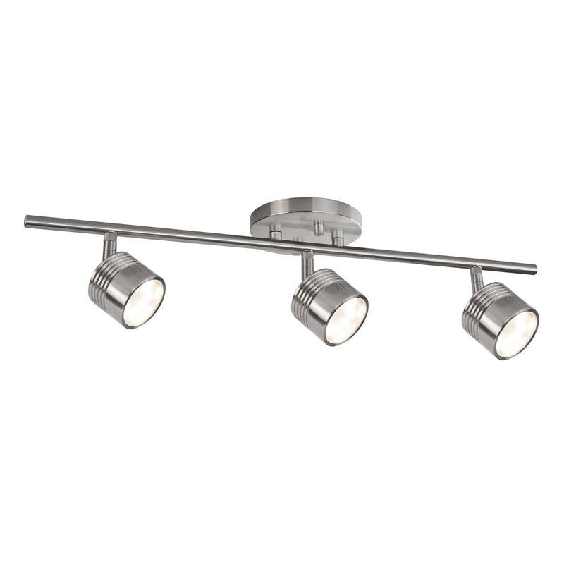 Lyra 22" Semi-Flush Mount in Brushed Nickel