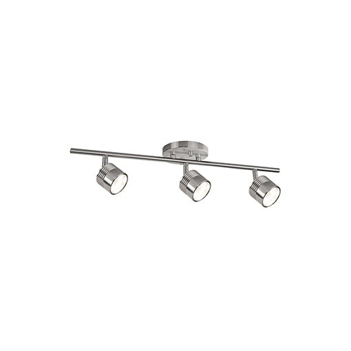 Lyra 22" Semi-Flush Mount in Brushed Nickel