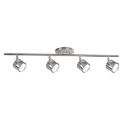 Lyra 30" Semi-Flush Mount in Brushed Nickel