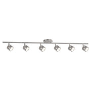 Lyra 43" Semi-Flush Mount in Brushed Nickel