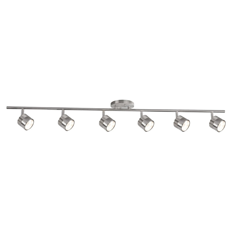 Lyra 43" Semi-Flush Mount in Brushed Nickel
