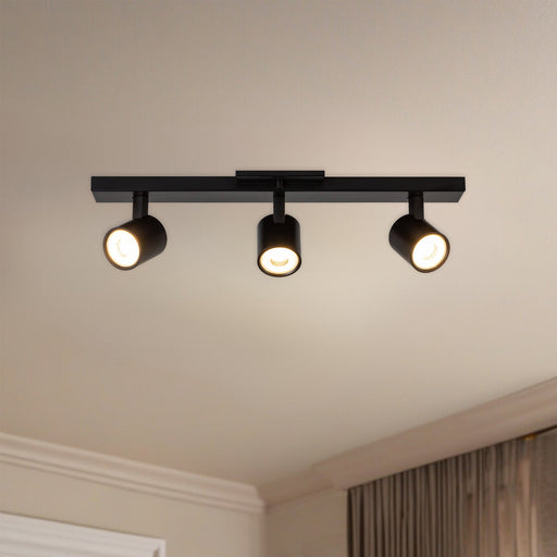Arnold 20" 3-Head Track Light in Black