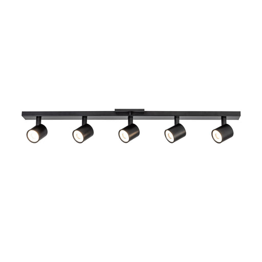 Arnold 35" 5-Head Track Light in Black