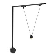 Faria Double 1-Head Trilo Track LED Wall Kit in Black - 3000K