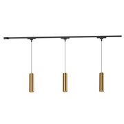 Remuda 38" 3-Head Trilo Track LED Ceiling Kit in Brushed Gold - 3000K