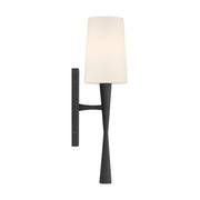 Trenton 1 Light 5" Sconce in Black Forged