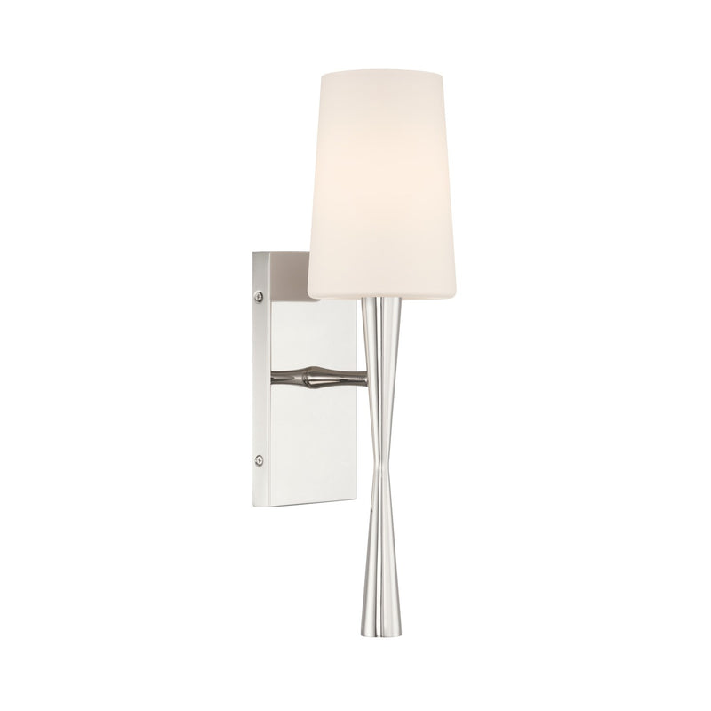 Trenton 1 Light 5" Sconce in Polished Nickel
